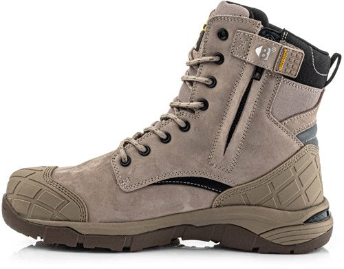 Buckbootz werkschoen tradez blastz hoog s7s | grijs | maat 43 - 5055138025253