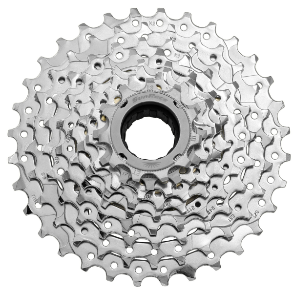 Sunrace e-bike met vrijloop 9v 11-32t mfex9-9au