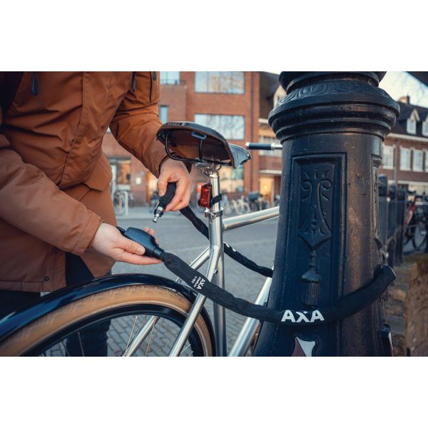 Axa kettingslot absolute 5-150 - zwart