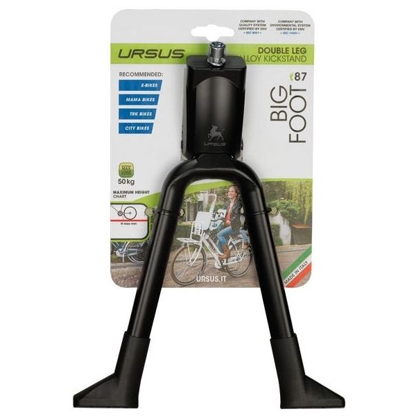 Ursus middenstandaard Big Foot 275mm zwart