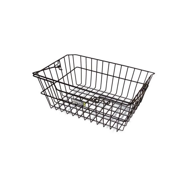 Basil Cairo - bicycle basket - rear - black