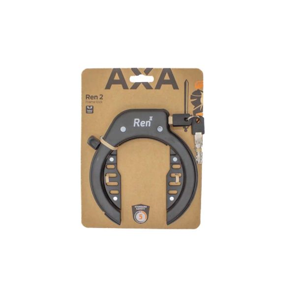 Axa ringslot ren 2 - zwart
