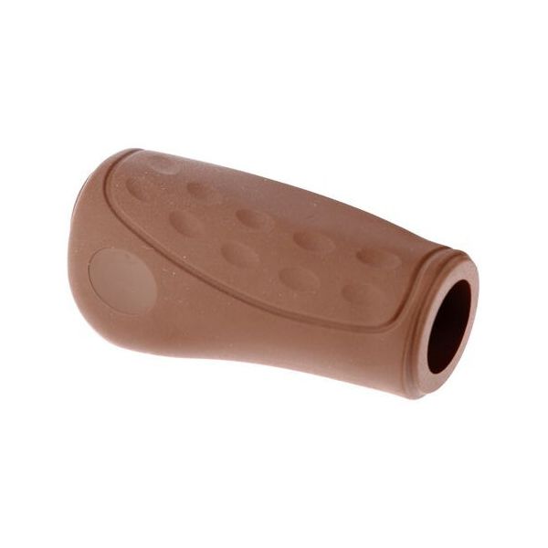 Westphal handvat #436 ellipsis softgrip 92mm ø23mm - bruin (1 stuk)