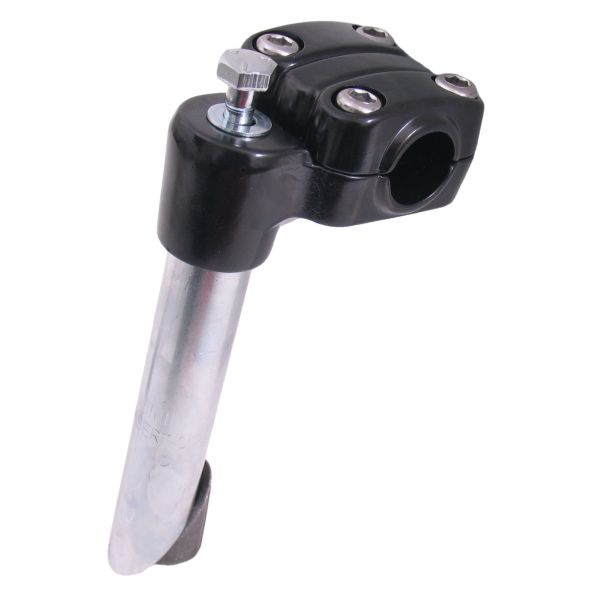 Stuurpen rand bmx 22,2 mm - zwart