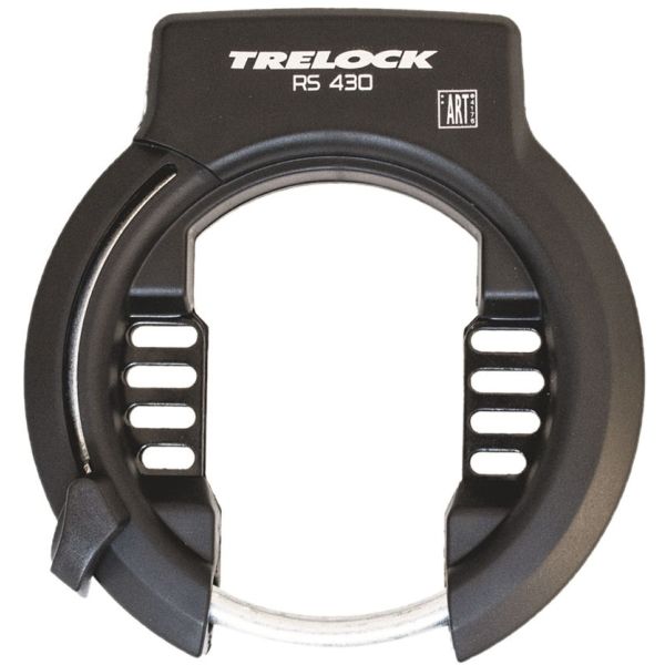 Trelock ringslotset RS 430 inclusief ZR 355 insteekketting (100 cm) - zwart rood