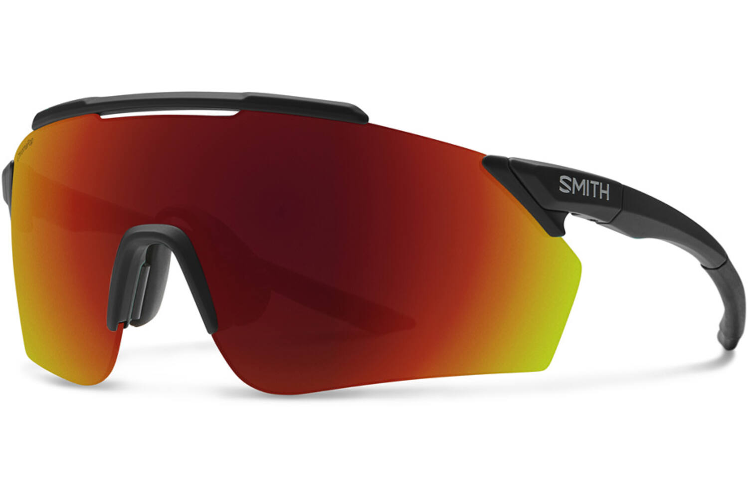 Smith - ruckus bril matte black chromapop red mirror