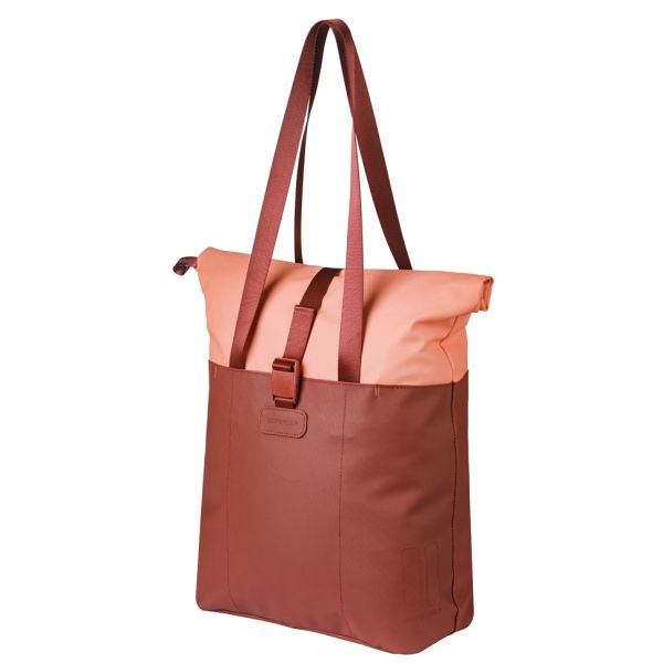 Basil b.v. fietsshopper basil vive mik 15-20l 11 x 29 x 34 cm - roze