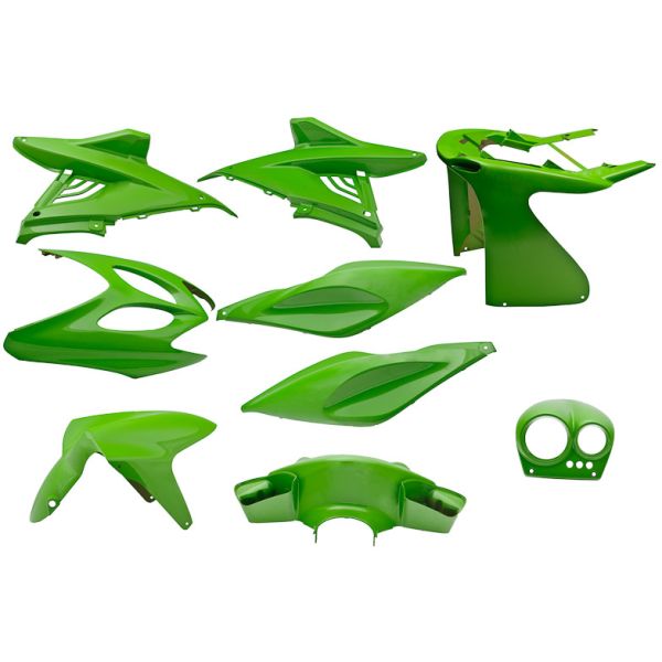 Rand Plaatset Aerox tot bj. 2014 9 delig kawasaki groen
