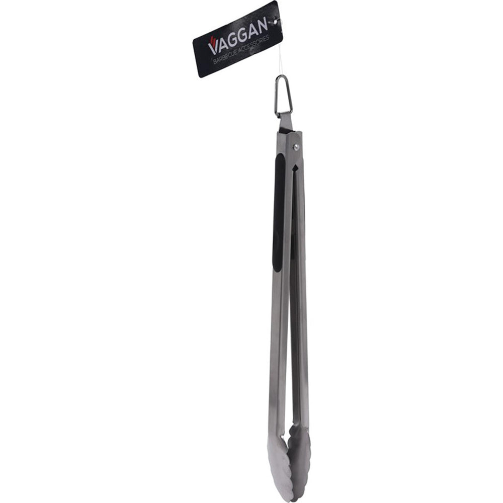 Bbq barbeque tang rvs 40x2,5cm