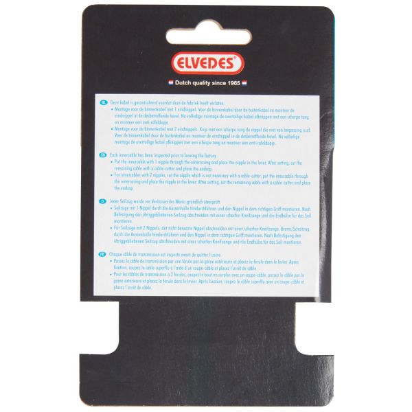 Elvedes kabel binnen 6426 1 nippel achterrem ton