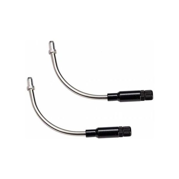 Verstelbare V-brake bochtjes 90° RVS (2 stuks)