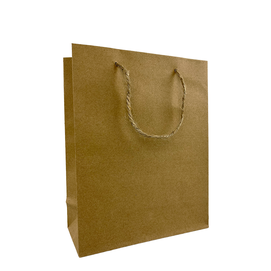 Cadeautas kraftpapier klein