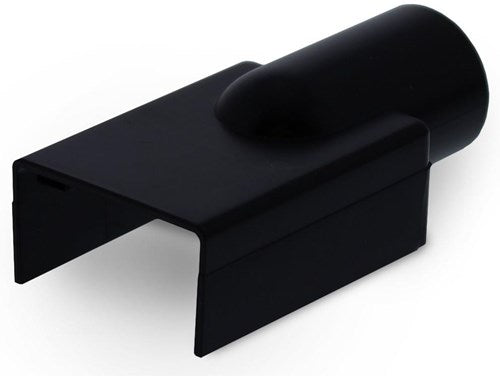 Enzo canalit systeem25 verloopmof 19mm voor 25x13mm zwart - 4745740