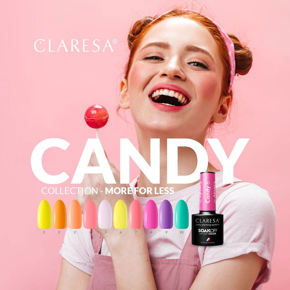 Claresa uv led gellak 5ml snoep 1