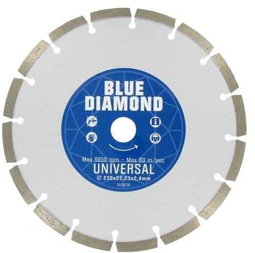 Carat blue diamond diamantdroogzaag ø115x22.23mm, type universeel. - cebd115310