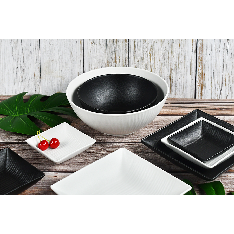 Cark schaal ripple black ø19cm