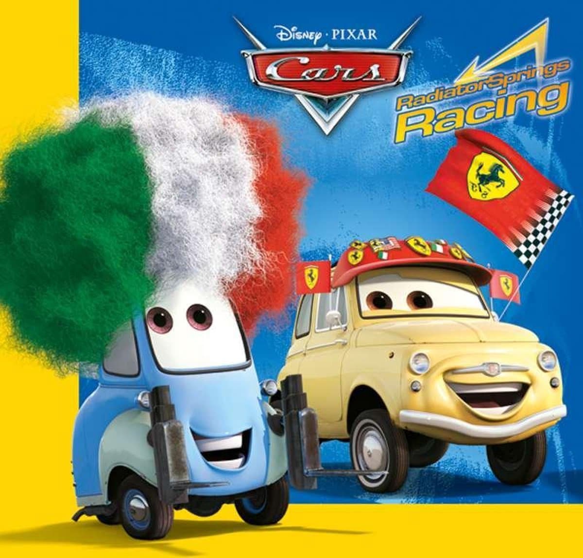Studio 100 disney auto's servetten 20 stuks in verpakking