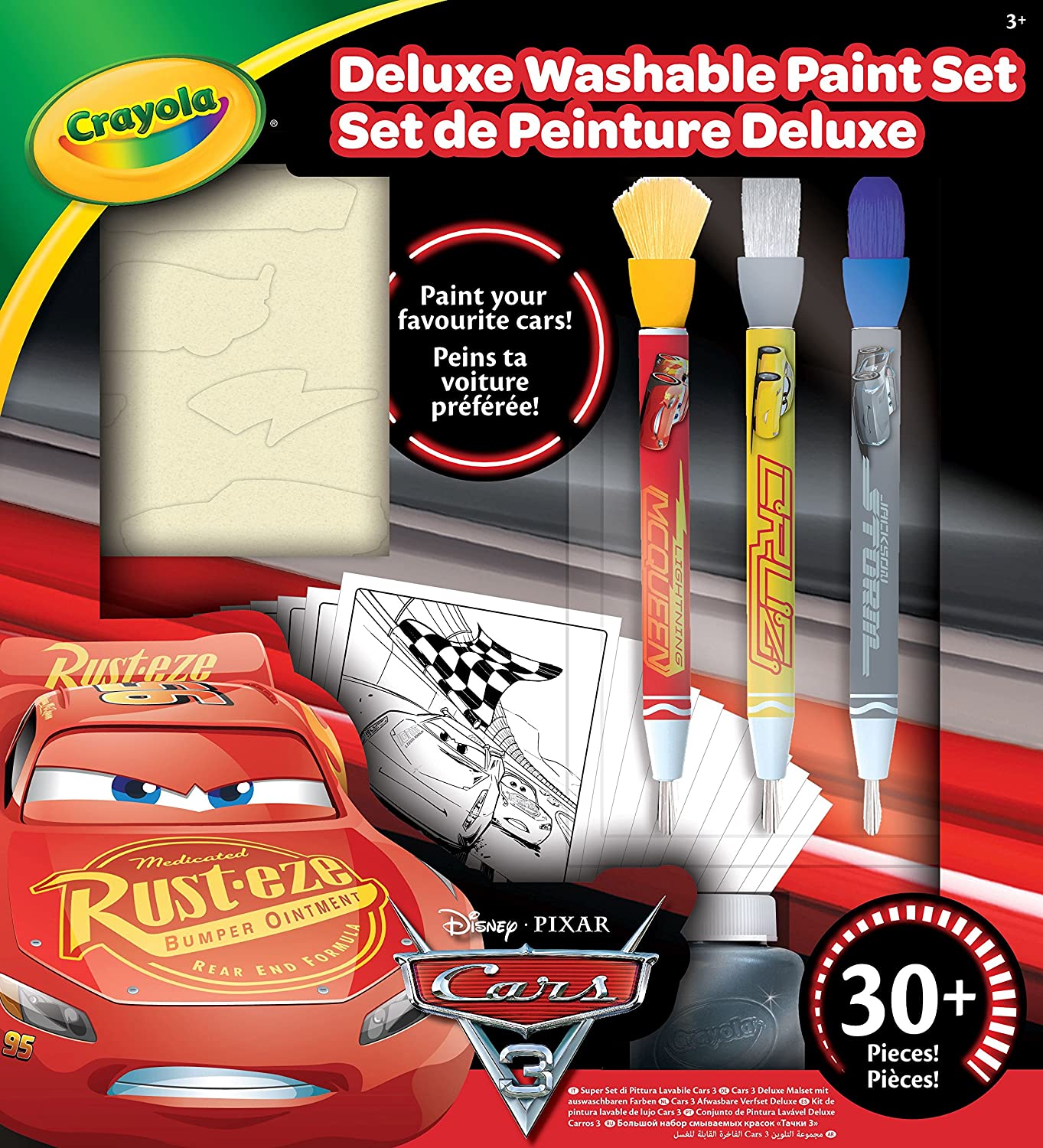 Crayola - disney pixar cars verfset