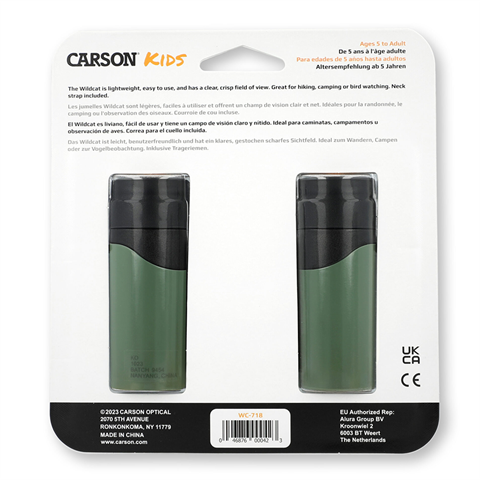 Carson verrekijker wildcat 7x18