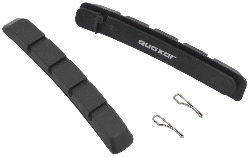 Quaxar 72mm cartridge replacement brake pads for shimano black