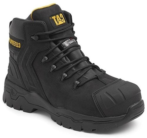 Caterpillar cat everett p725322 hro s3 hoog | werkschoen | zwart | maat 40 - 00.030.029.40 00.030.029.40