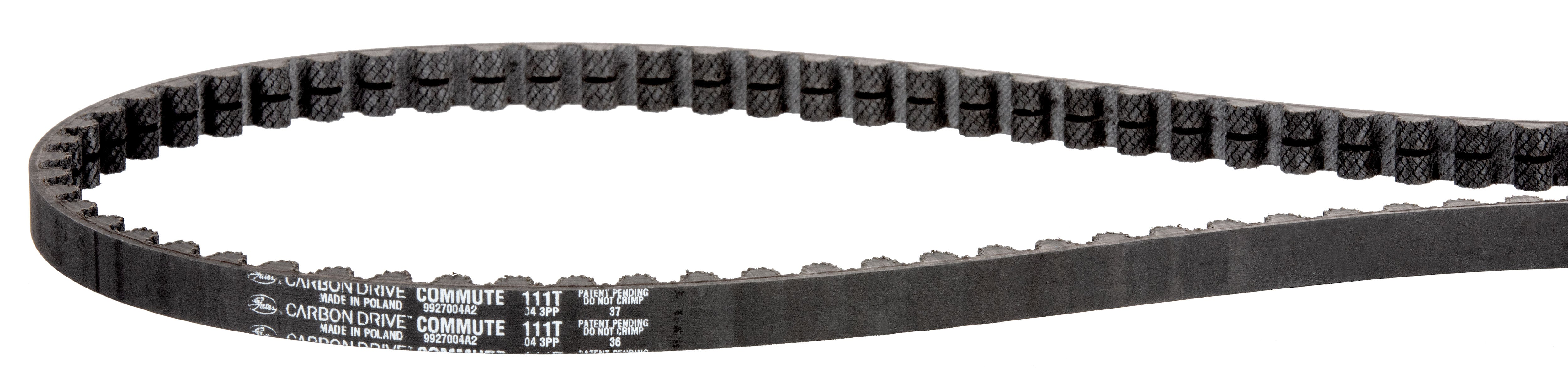 Gates aandrijfriem cdc carbon drive 128t 1408x12mm zwart