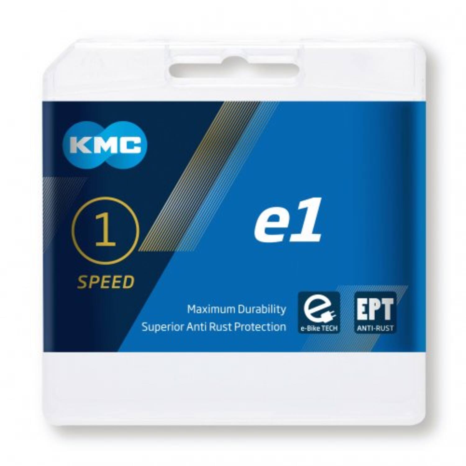 KMC Ketting E1 EPT smal 1 2x3 32, 6.7mm, anti roest, 130 L single speed