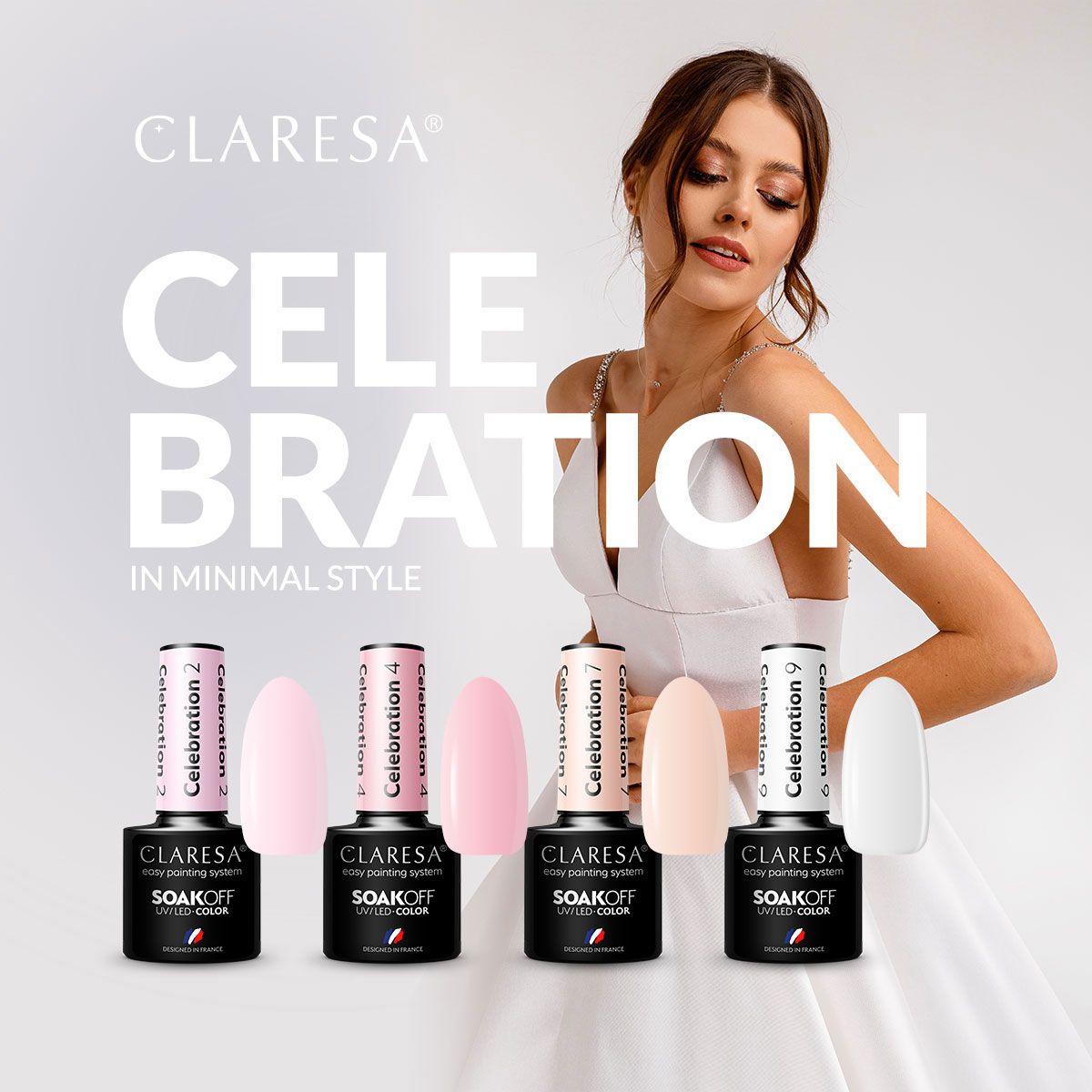 Claresa uv led gellak 5ml celebration 4