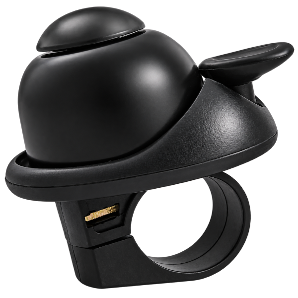 Edge bicycle bell bella design mini ø36mm - black (workshop packaging)