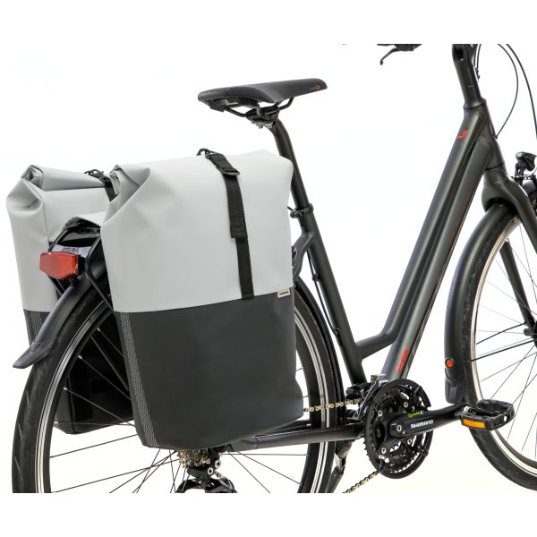 Newlooxs Tas New Nyborg Double Light Grey Black