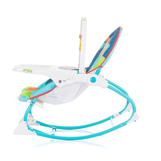 Geniet van Wipstoel met Muziek en Kalmerende Trillingen Veelkleurig