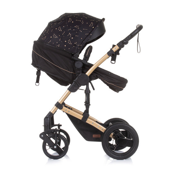 Camea Opvouwbare Kinderwagen 3-in-1 met Luiertas Ebony Brown