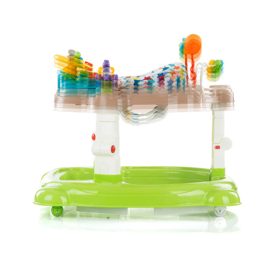 Joya Lux 4-in-1 Loopstoel 360° Draaibaar Opvouwbaar Groen