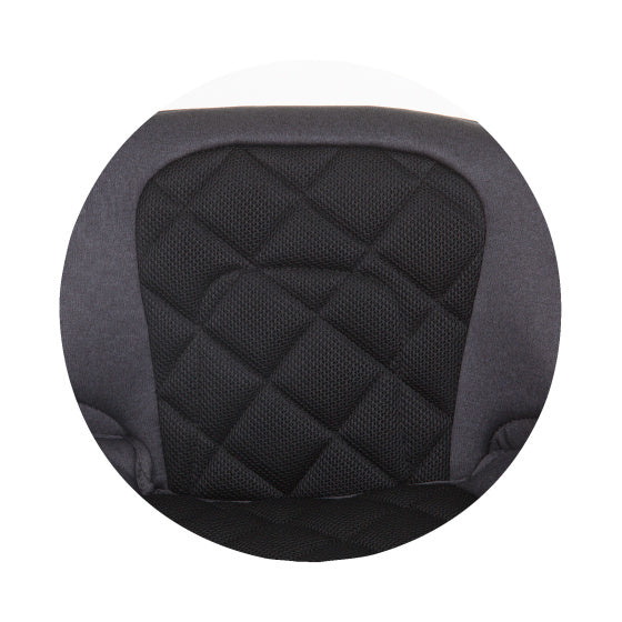 Safy Zitverhoger i-Size 125-150 cm Isofix Obsidian Zwart