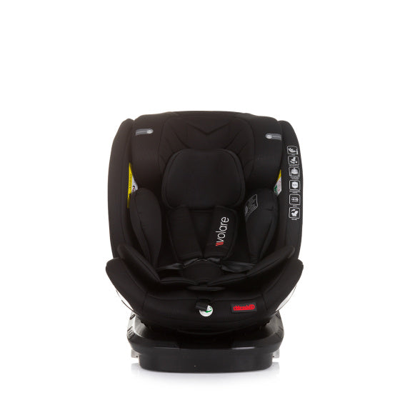 Volare Autostoel i-Size 40-150 cm Isofix 360° Obsidiaan Zwart