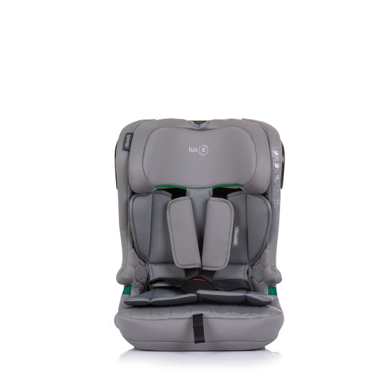 Lux X Autostoel i-Size 76-150 cm ISOFIX Graniet Grijs
