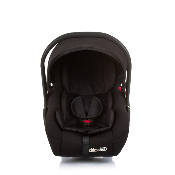 Amore Autostoel met Adapters 40-85 cm Groep 0+ Obsidian Zwart