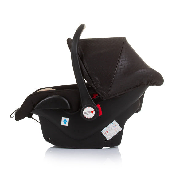 Havana Autostoel met Adapters 40-85 cm Groep 0+ Obsidiaan Goud