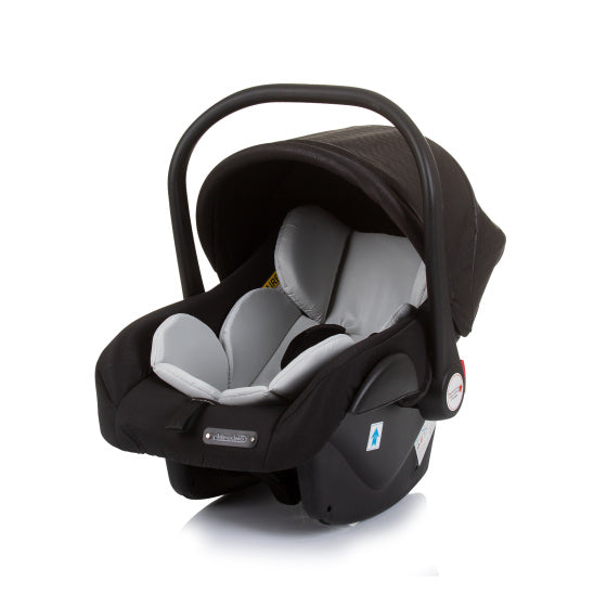 Havana Autostoel met Adapters 40-85 cm Groep 0+ Obsidiaan Zilver