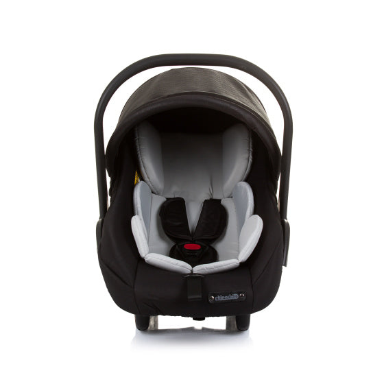 Havana Autostoel met Adapters 40-85 cm Groep 0+ Obsidiaan Zilver