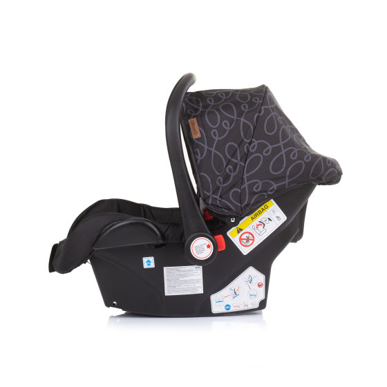 Estelle Autostoel met Adapters 40-85 cm Groep 0+ Ebbenhout