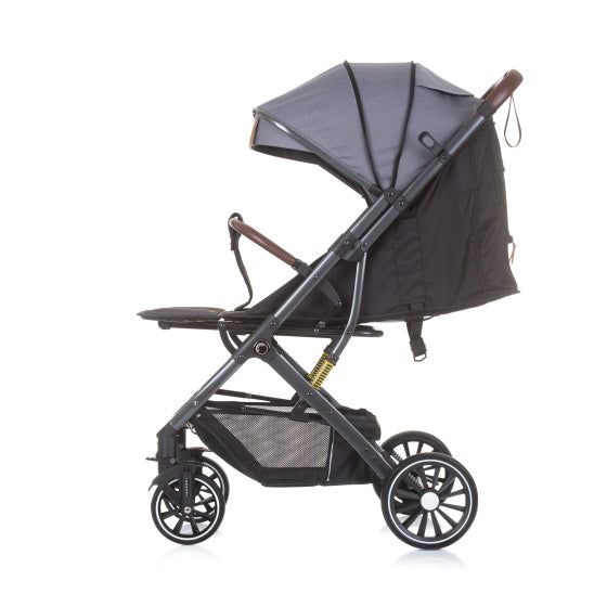 Combo Opvouwbare Buggy met Voetenhoes Glacier Grey