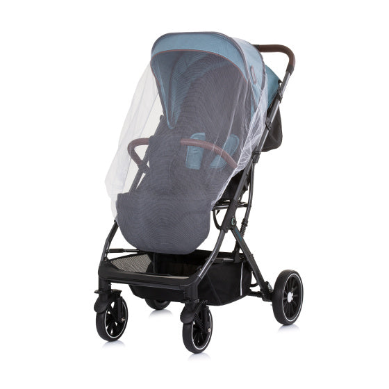 Combo Opvouwbare Buggy met Voetenhoes Teal Turquoise Zwart