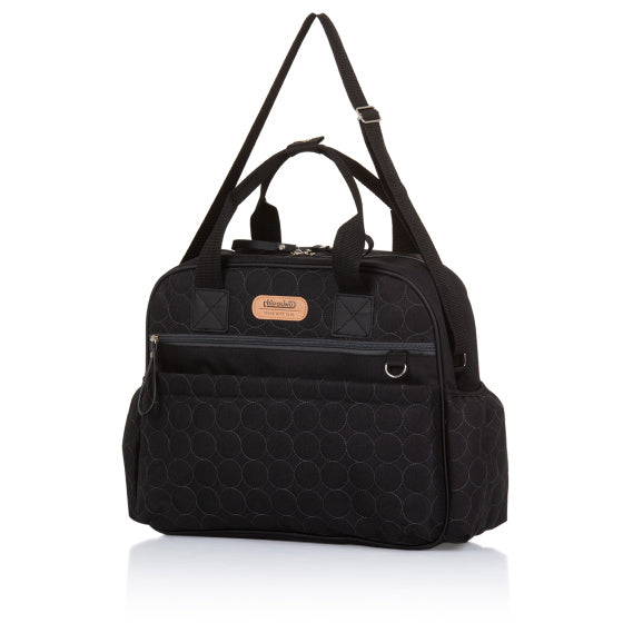 Schouder - Luiertas met Verschoningsmatje Obsidian Zwart