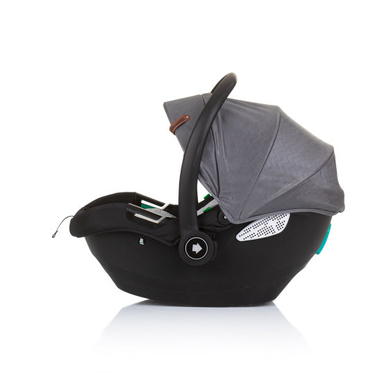 Duo Smart Autostoel 40-87 cm Groep 0+ Zilvergrijs