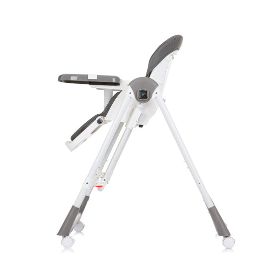 Milkshake 2-in-1 Kinderstoel Schommelstoel Graniet Grijs Wit