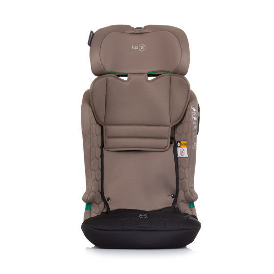 Lux X Autostoel i-Size 76-150 cm Isofix Macadamia Taupe Zwart