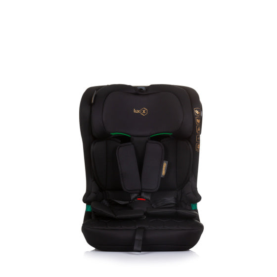 Lux X Autostoel i-Size 76-150 cm Isofix Obsidian Zwart