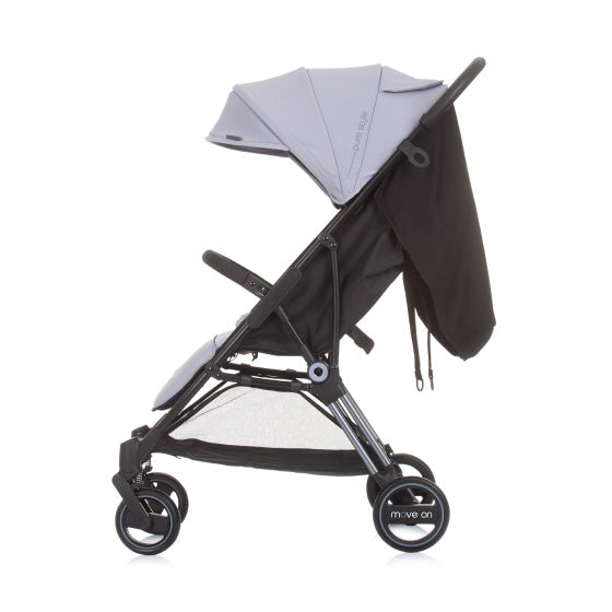 Move On Autofolding Opvouwbare Buggy Grafiet Grijs Zwart