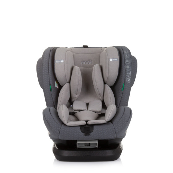 Peak Autostoel i-Size 40-150 cm Isofix 360° Graniet Grijs